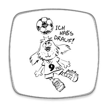 I've got what it takes! - Square fridge magnet - white - Front
