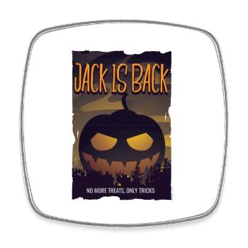 Joyeux halloween - Magnet carré - blanc - Devant