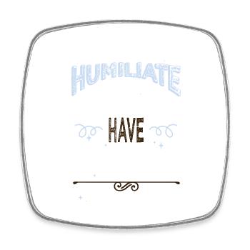 Night Sky Gift Idea Bday Funny Quote Statement - Square fridge magnet - white - Front
