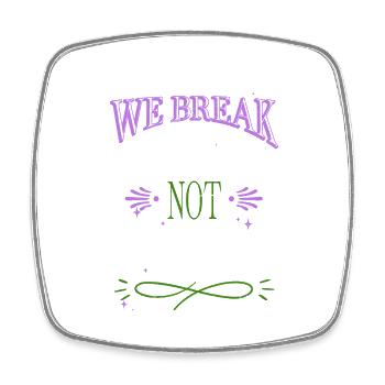 Statement Lumber Apprentice Sayings - Square fridge magnet - white - Front