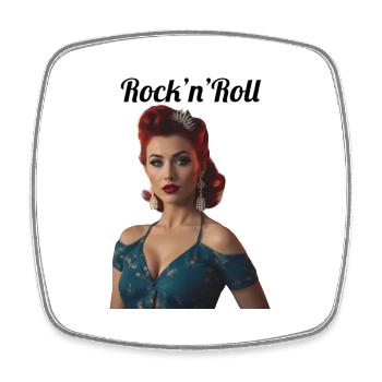 Pinup - Square fridge magnet - white - Front