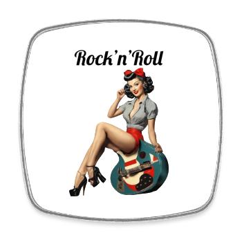 Pinup - Square fridge magnet - white - Front