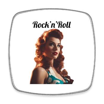 Pinup - Square fridge magnet - white - Front