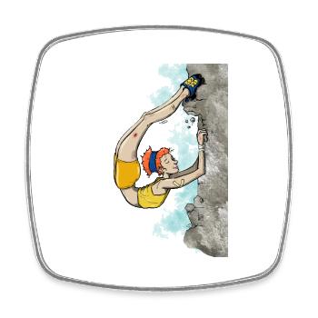 Grimpeur flexible - Magnet carré - blanc - Devant