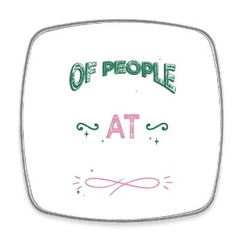 Storytelling Techniques Creative Writing - Square fridge magnet - white - Front