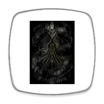 Le roi jaune hastur - Magnet carré - blanc - Devant
