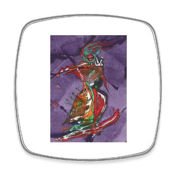 FUNtasie - Square fridge magnet - white - Front