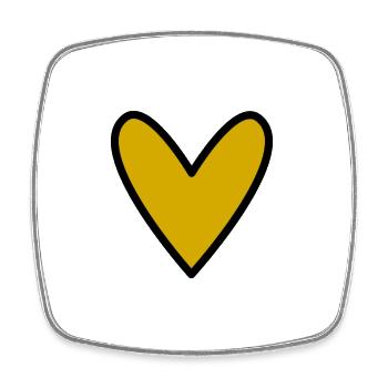 PAAR. GERADE VERHEIRATET. Junggesellinnenabschied. VALENTINSTAG. LIEBE. - Viereckiger Kühlschrankmagnet - Weiß - Vorne