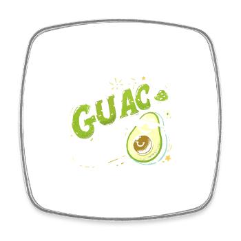 I'll Guac Your World - Viereckiger Kühlschrankmagnet - Weiß - Vorne