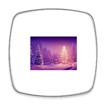 Noël 16 - Magnet carré - blanc - Devant