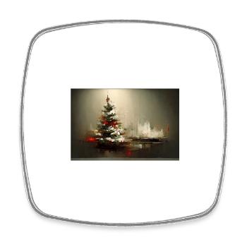 Noël 17 - Magnet carré - blanc - Devant