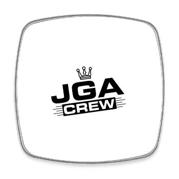 Bachelor Party Crew Jga Saying - Square fridge magnet - white - Front