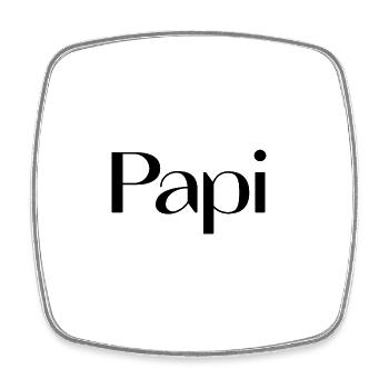 FATHER's DAY. HAPPY BIRTHDAY DAD. DAD. HAPPY BIRTHDAY - Square fridge magnet - white - Front