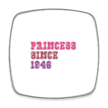 1946 Birthday Princess - Square fridge magnet - white - Front