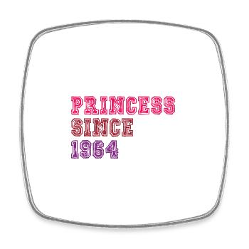 1964 Geburtstag Prinzessin - Viereckiger Kühlschrankmagnet - Weiß - Vorne