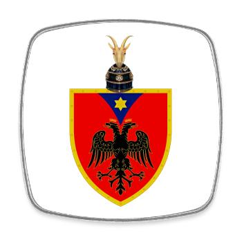 Shqip'ria - Square fridge magnet - white - Front