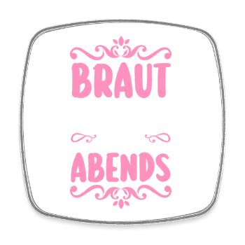 Bachelor Party Team Bride Hen Party - Square fridge magnet - white - Front