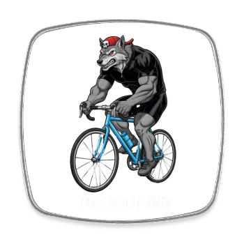 Vélo de route Vélo Vélo Sport Vélo VTT - Magnet carré - blanc - Devant