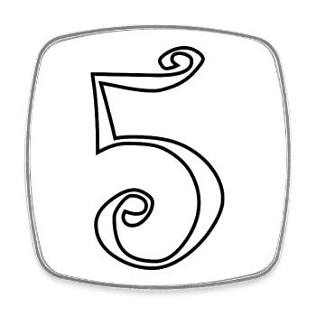 5. ANNIVERSARY. 5 YEARS. 5th ANNIVERSARY. CHILD - Square fridge magnet - white - Front
