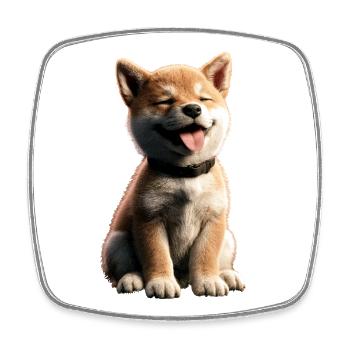 Shiba Inu Dog Japanese Dog Breed Japan Shibas - Square fridge magnet - white - Front