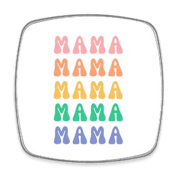 MAMA - Square fridge magnet - white - Front