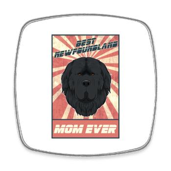 Meilleure maman terre-neuve de tous les temps I Terre-Neuve Lover - Magnet carré - blanc - Devant