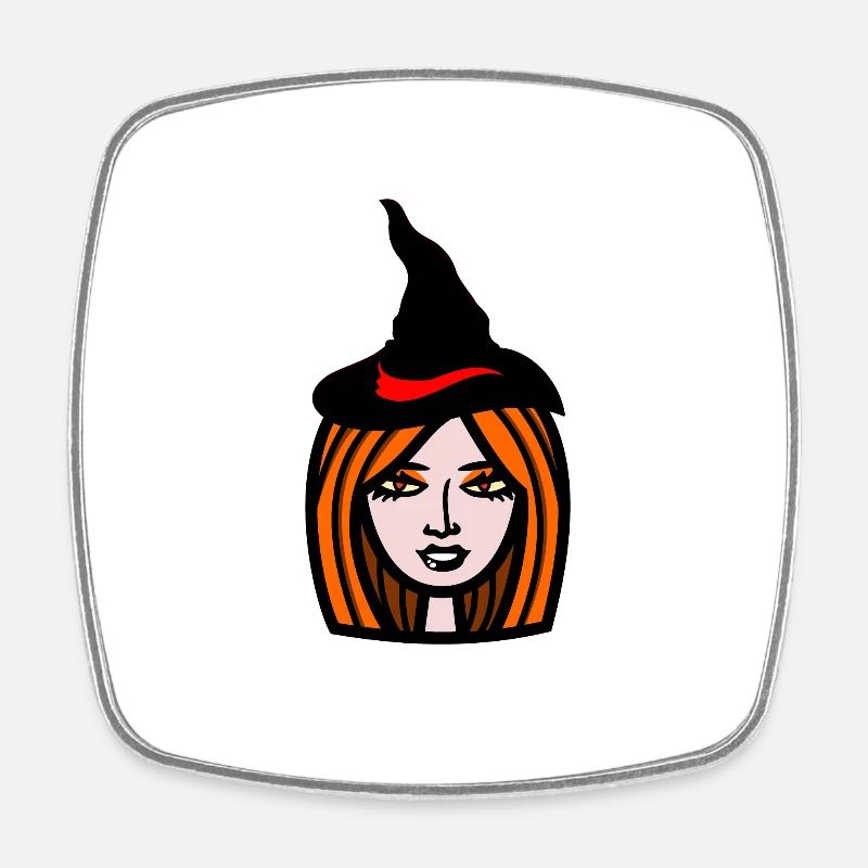 Just Witchy Things - Square fridge magnet - white