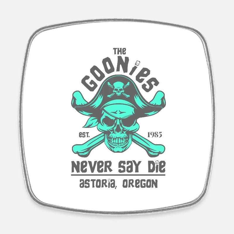 THE GOONIES 3 - Square fridge magnet - white