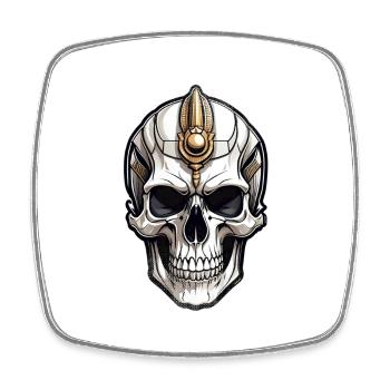 Pharaoh- Mummy - Egypt - Square fridge magnet - white - Front