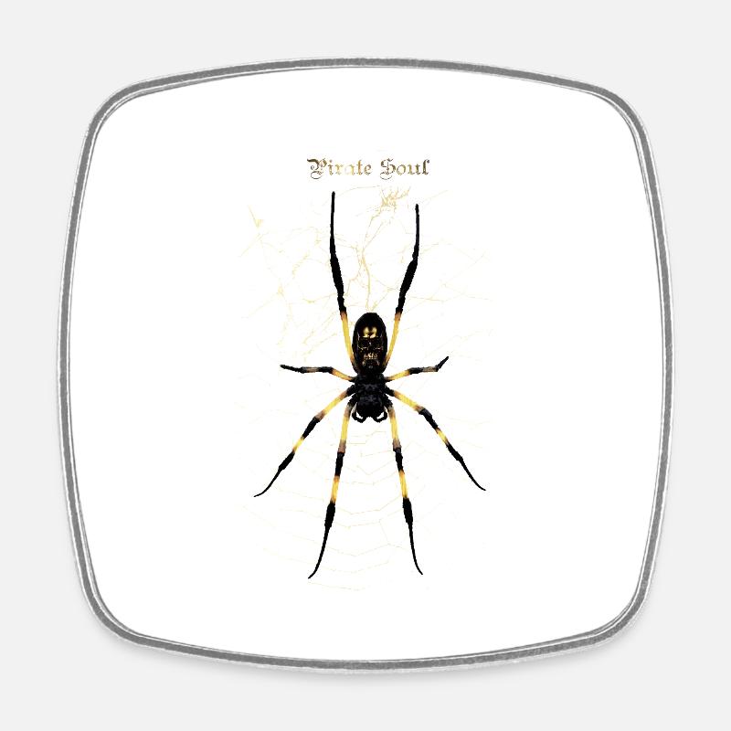 SPIDER - Square fridge magnet - white