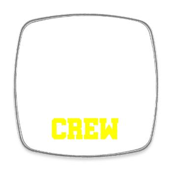 Grill Crew - Square fridge magnet - white - Front