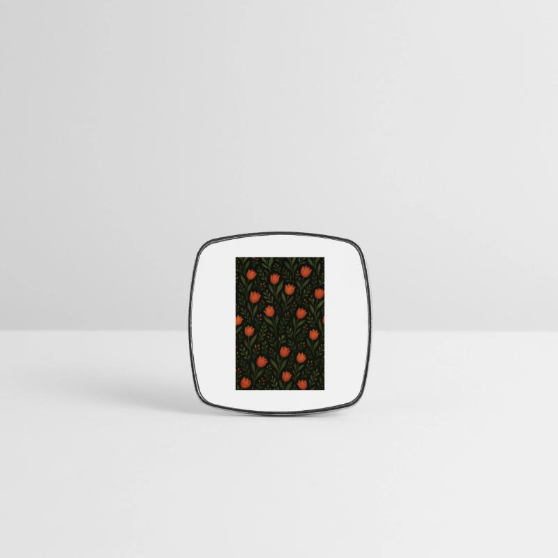 Square fridge magnet