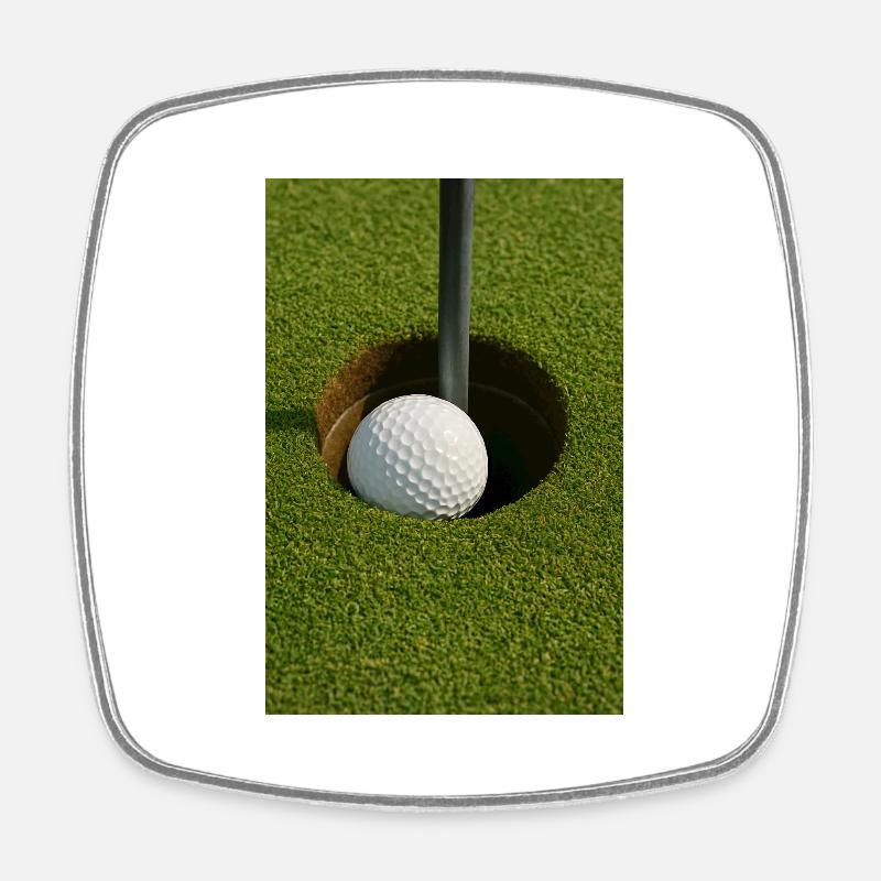 Sport - Golf - Square fridge magnet - white