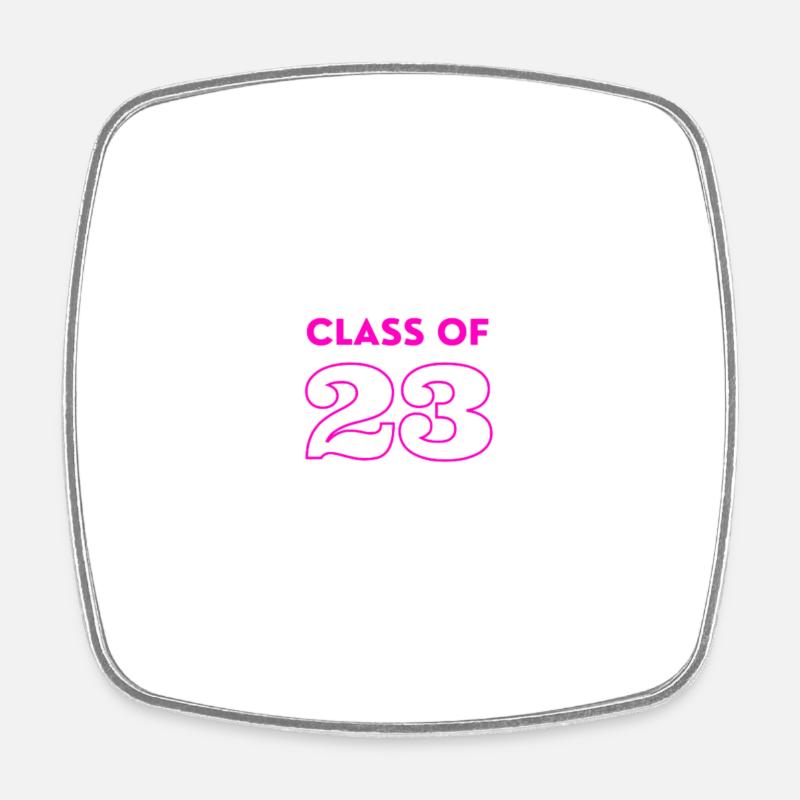 CLASS OF 2023 - Square fridge magnet - white