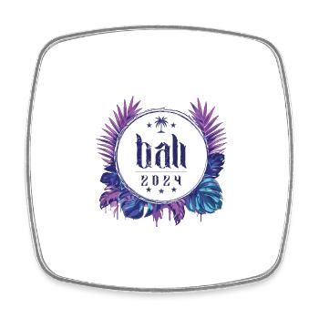 Bali 2024 - Square fridge magnet - white - Front