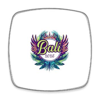 Bali 2025 Team - Square fridge magnet - white - Front