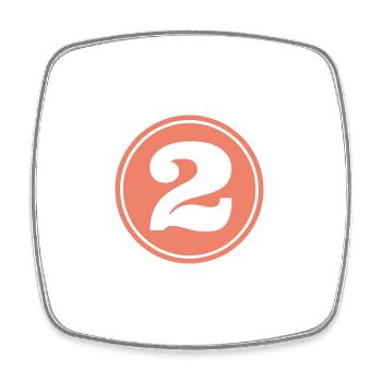 2 humor gift t-shirt - Square fridge magnet - white - Front