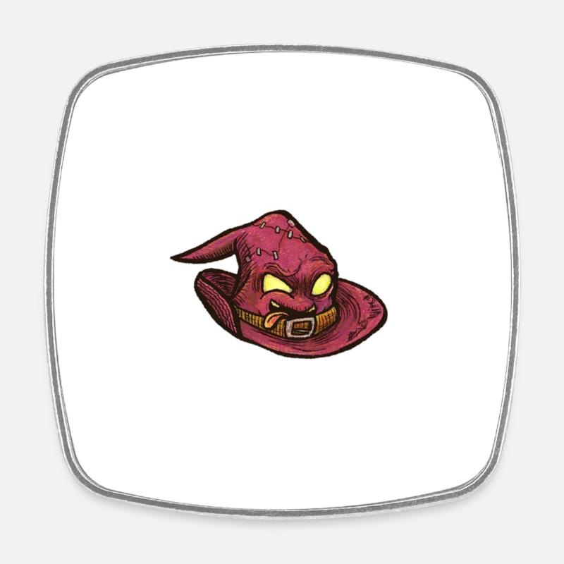 Chapomagic - Square fridge magnet - white