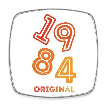1984 Original - Magnet carré - blanc - Devant