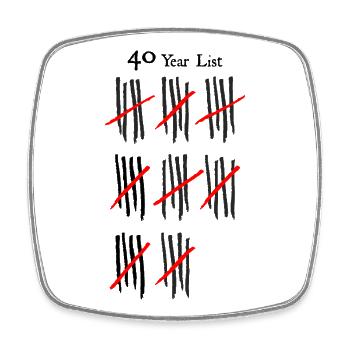 Abstract Crosshatch and Stripe Pattern - Square fridge magnet - white - Front