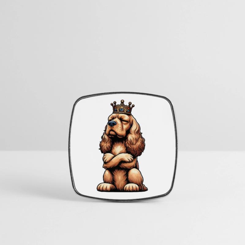 Cocker Spaniel Cocker Chien Cocker Propriétaire de cocker Spaniel Magnet carré