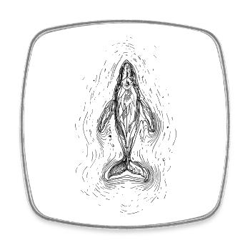 Timmy-Hope March 2026 - Square fridge magnet - white - Front