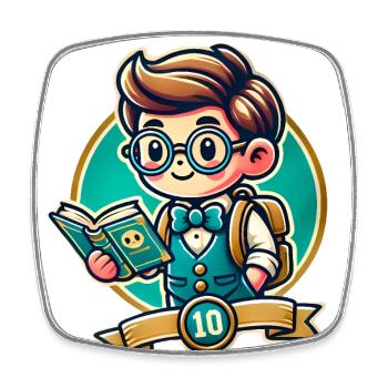 Teach Mode On - Square fridge magnet - white - Front