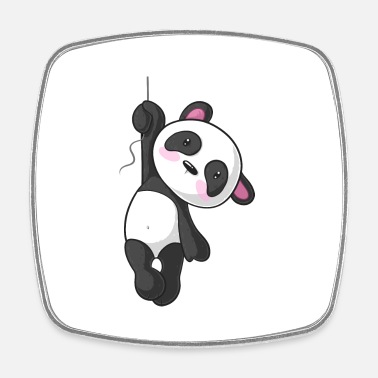 Hanging cartoon panda' Sticker | Spreadshirt