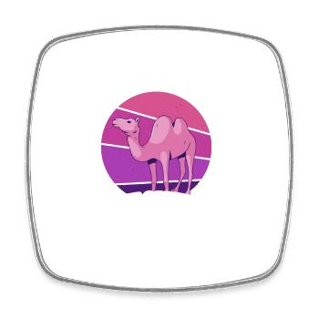 I Just Really Like Camels Okay - Viereckiger Kühlschrankmagnet - Weiß - Vorne