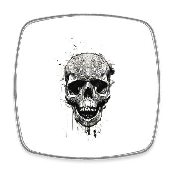 Vikings Nordic Rune Vikings Valhalla Vikings - Square fridge magnet - white - Front