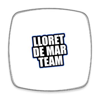 Vacances de voyage de l’équipe de Lloret de Mar - Magnet carré - blanc - Devant