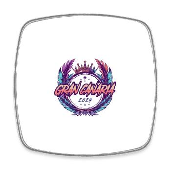 Armoiries de Gran Canaria 2024 - Magnet carré - blanc - Devant