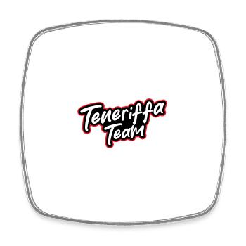 L’équipe de Tenerife - Magnet carré - blanc - Devant