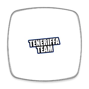 Vacances de voyage de l’équipe de Tenerife - Magnet carré - blanc - Devant